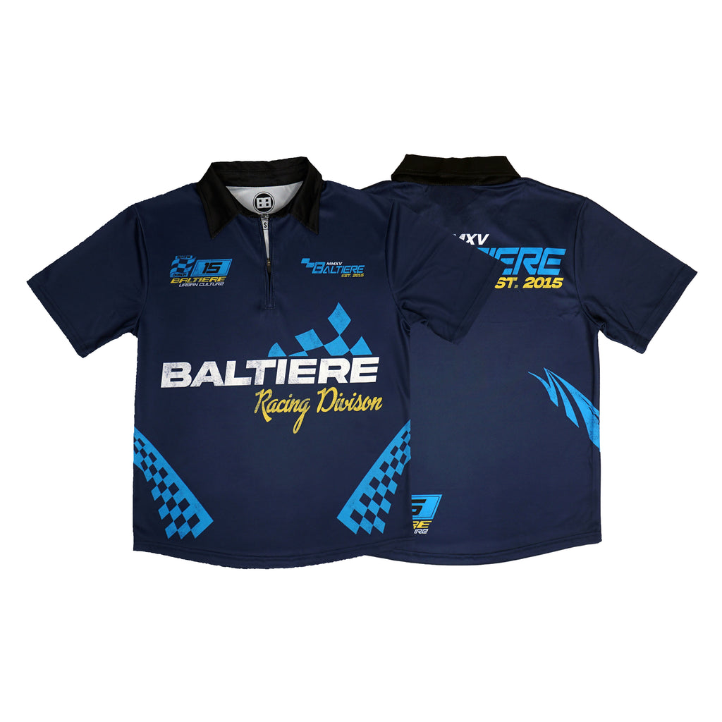 "Daytona" Pit Crew Shirt (Blue)