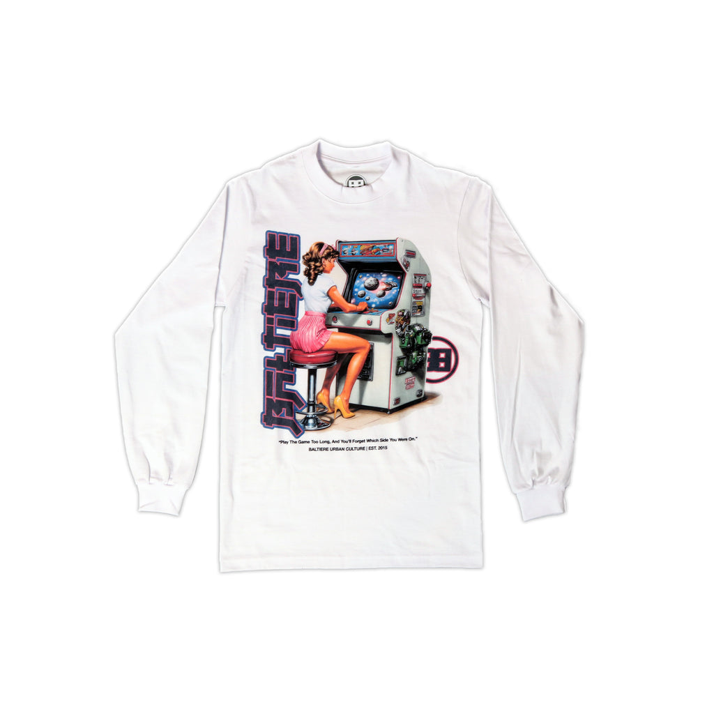 "Gamer" Long Sleeve (White)