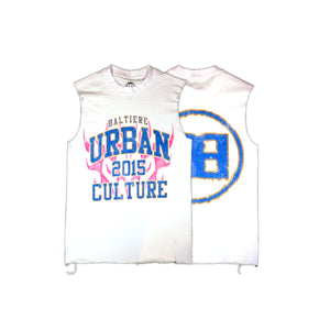 "Prime" Muscle Tee (White)